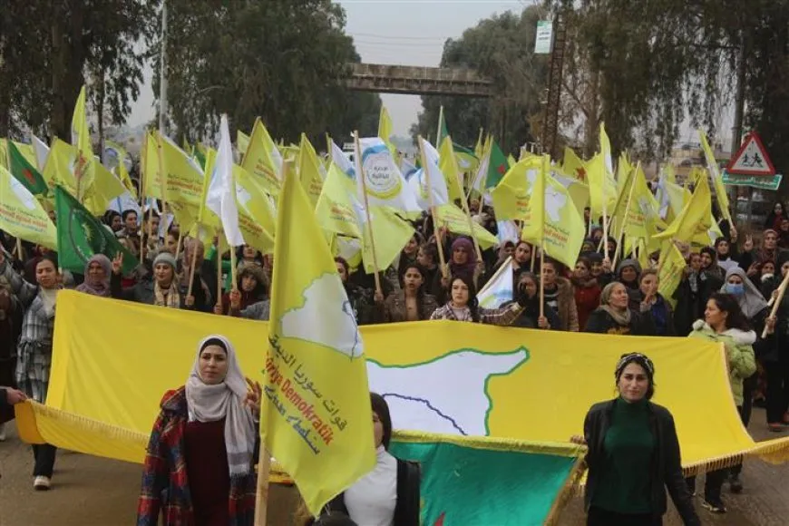 Massive rallies in three cantons in support of SDF