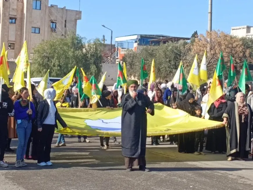 Massive rallies in three cantons in support of SDF