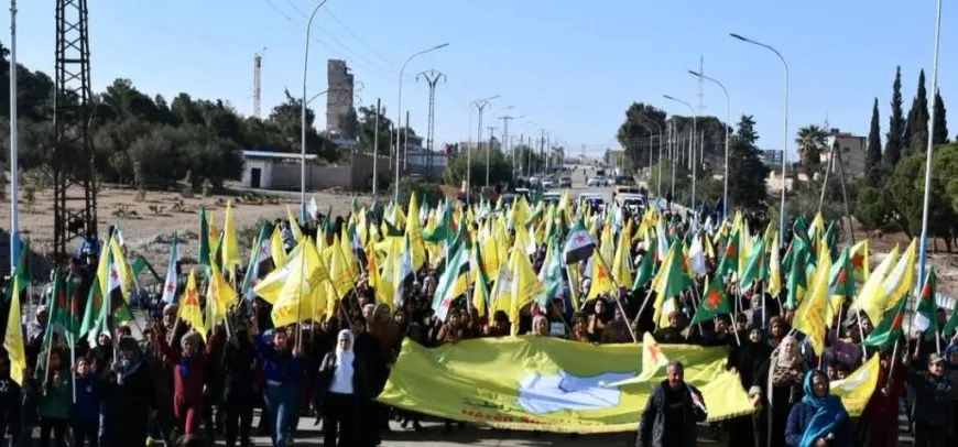 Massive rallies in three cantons in support of SDF