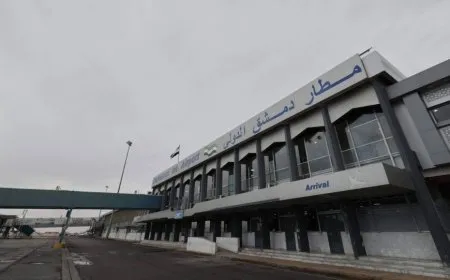 Damascus International Airport will resume its flights starting January 7th