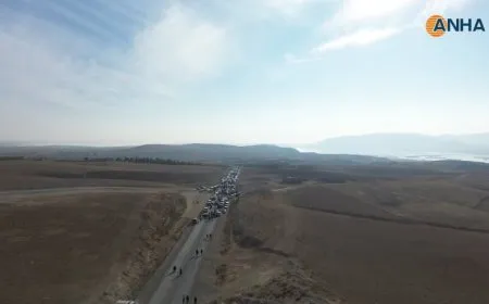 Footage shows targeting civilian convoy on Tishreen Dam