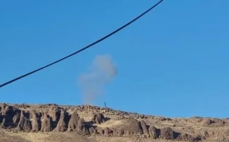 Turkish occupation drone bombards Mount Qereçoxê