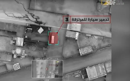 3 vehicles of Turkish occupation mercenaries destroyed east of Manbij