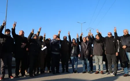 Convoy from Jazera Canton heads towards Tishrin Dam