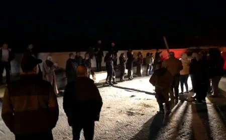 Hundreds of al-Jazira canton residents arrive at Tishreen Dam