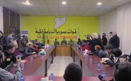 French and Italian delegations visit NE Syria