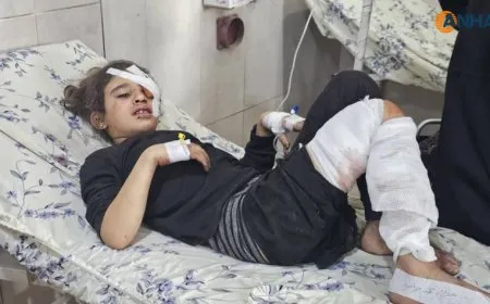 Martyrdom toll from Turkish occupation’s bombing of Zarghan countryside rose to 3 martyrs and 9 wounded