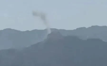 Turkish occupation bombs Mount Garê in Duhok
