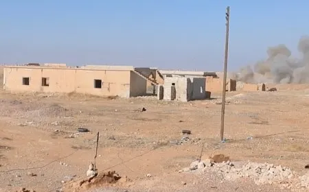 Turkish occupation renewed its ground shelling of Ain Issa countryside