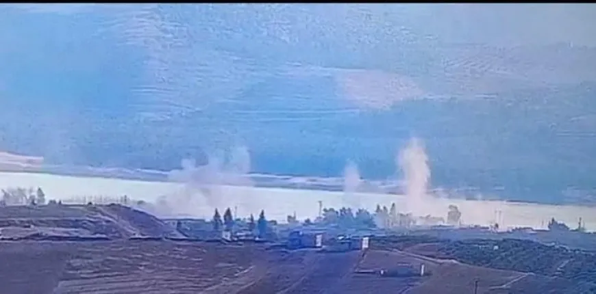 Turkish occupation bombs vicinity of Qereqozaqê Bridge and Bir Hasso village