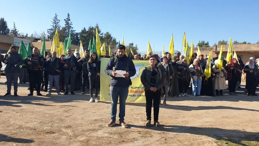 45 in Çil Agha join SDF in response to mobilization call