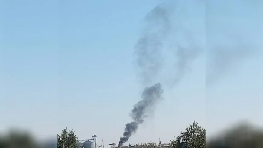 Turkish occupation pummels silos, power station in al-Jarniyeh city