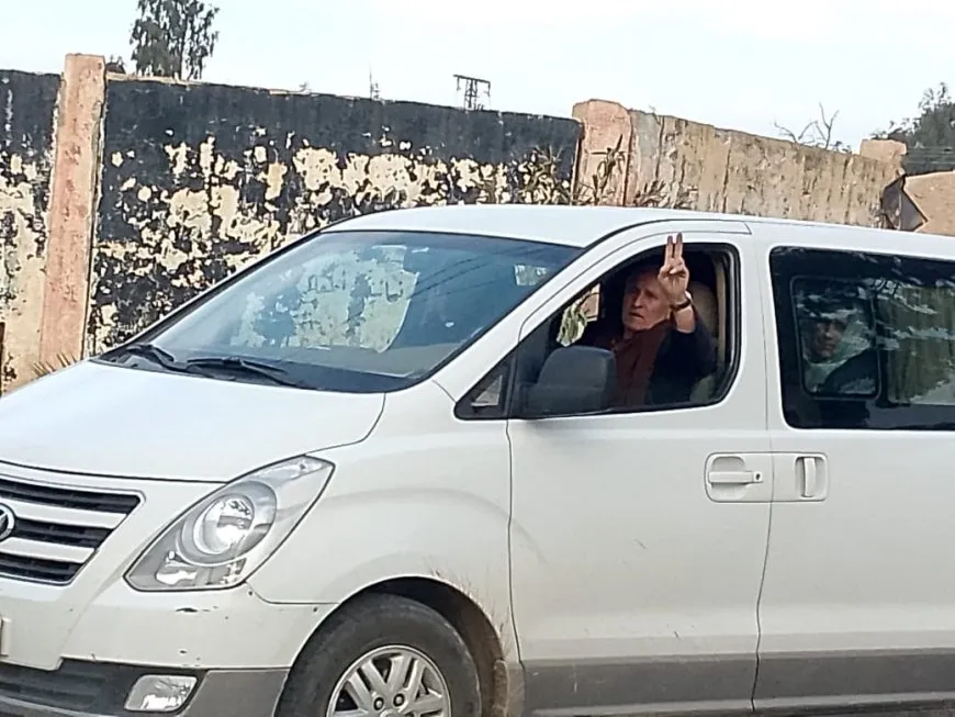 Al-Jazira Canton people set off to Tishreen Dam