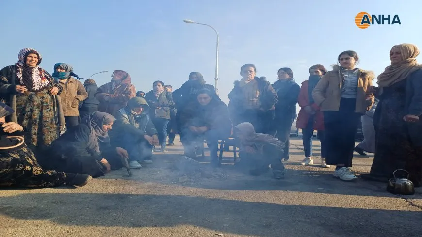 Popular solidarity at Tishrin Dam facing occupation for 6th day
