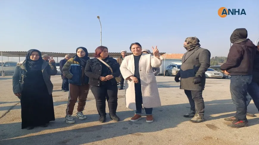 Popular solidarity at Tishrin Dam facing occupation for 6th day