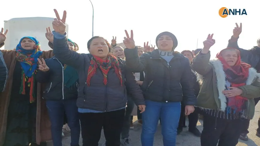 Popular solidarity at Tishrin Dam facing occupation for 6th day