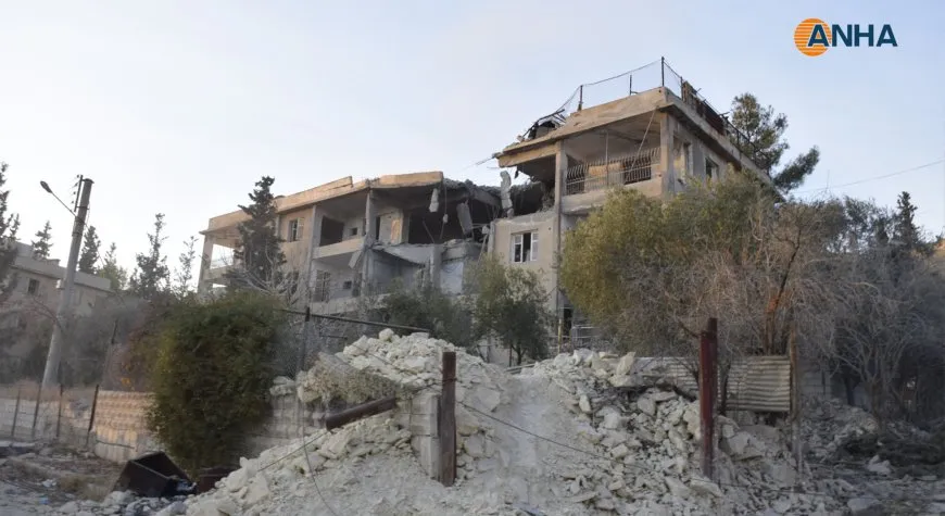 Photos.. unthinkable devastation on surroundings Tishreen Dam