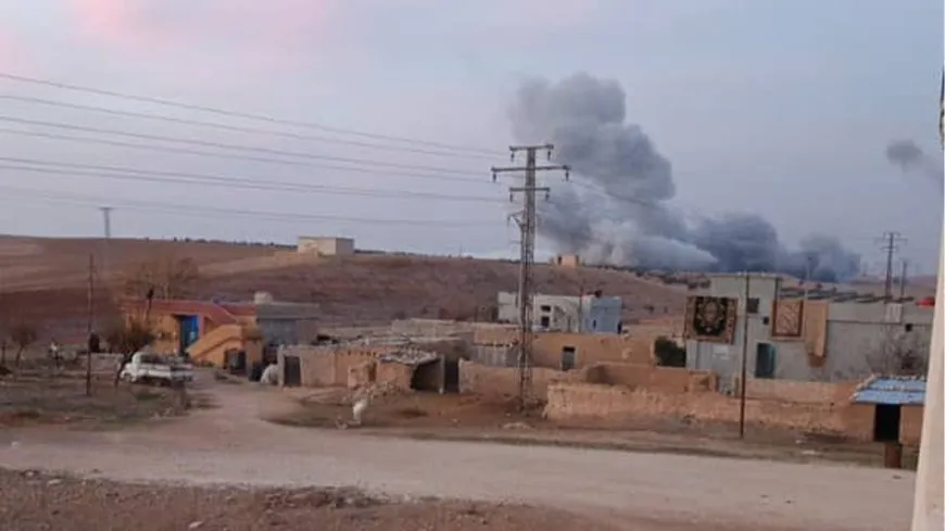 Turkish occupation aircraft resume bombing Sarrin countryside