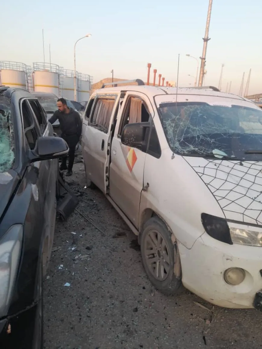 Moment of Turkish occupation’s bombardment on civilians in NE Syria
