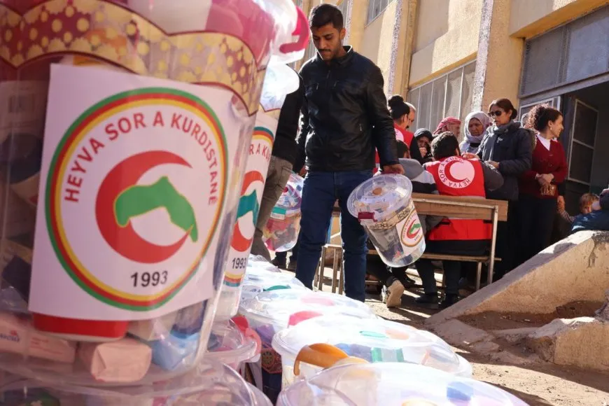 €900,000 sent to Afrin and Shahba IDPs