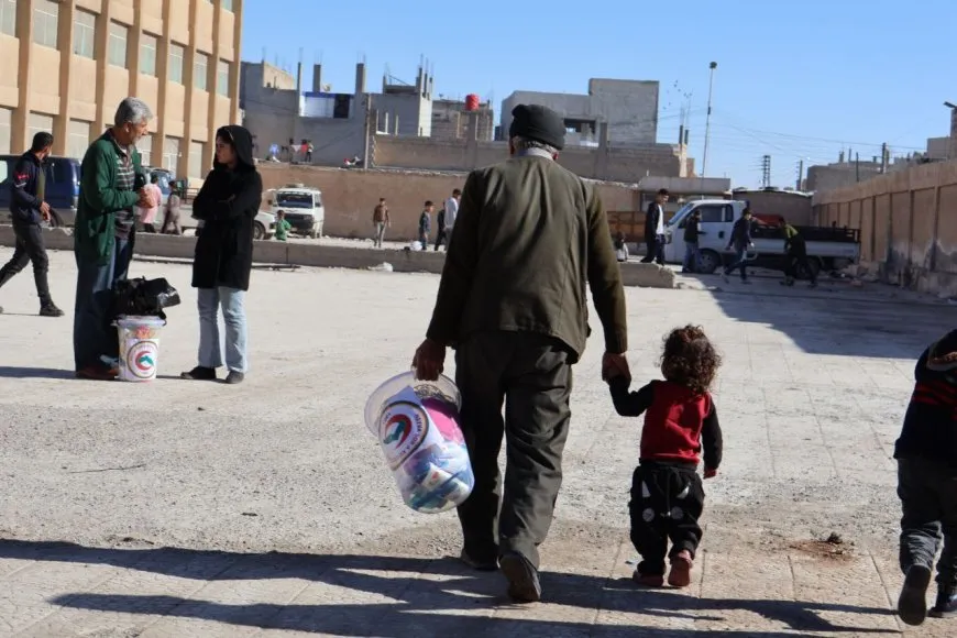 €900,000 sent to Afrin and Shahba IDPs