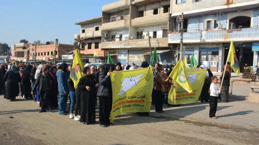 Popular condemnation of attacks on civilian convoys at Tishrin Dam