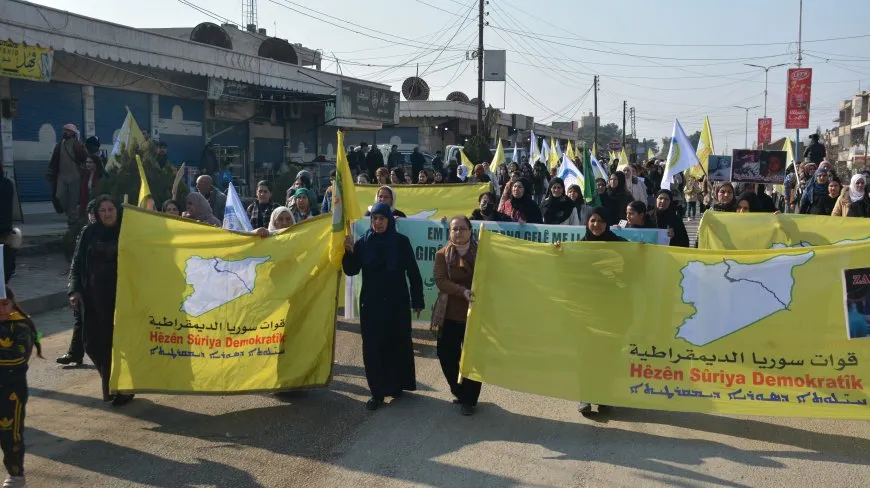 Popular condemnation of attacks on civilian convoys at Tishrin Dam
