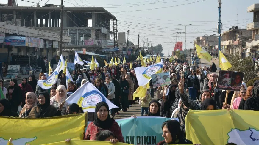 Popular condemnation of attacks on civilian convoys at Tishrin Dam