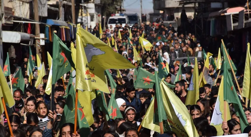  Thousands people: We are all SDF, Long live resistance of Tishreen Dam protesters