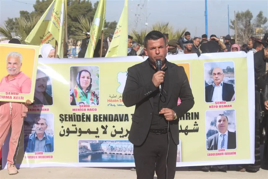  Thousands people: We are all SDF, Long live resistance of Tishreen Dam protesters