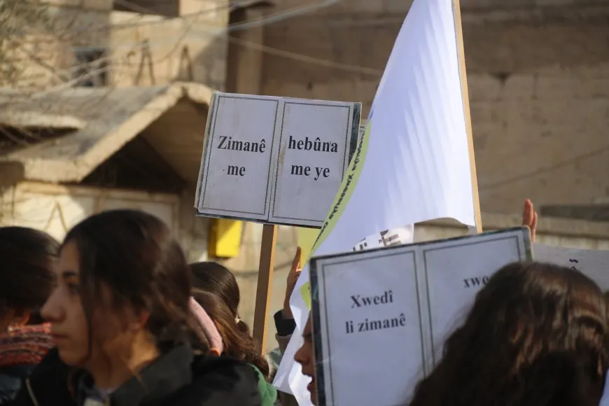  Thousands people: We are all SDF, Long live resistance of Tishreen Dam protesters