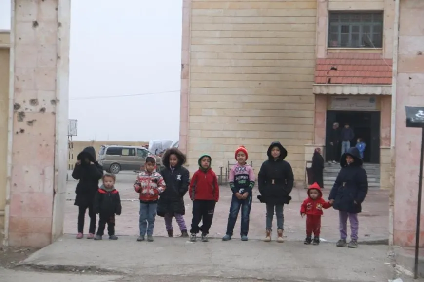Afrin-Shahba IDPs relocated from shelters in Raqqa to Jazira Canton