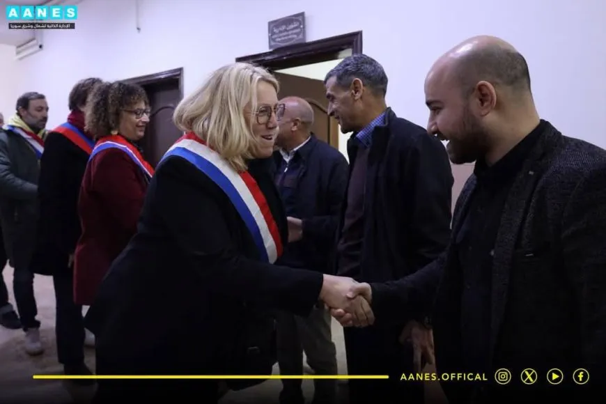 European delegation visits Autonomous Administration of NE, Syria