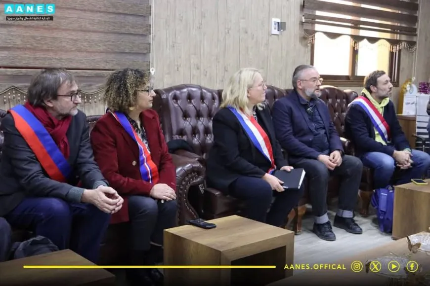European delegation visits Autonomous Administration of NE, Syria