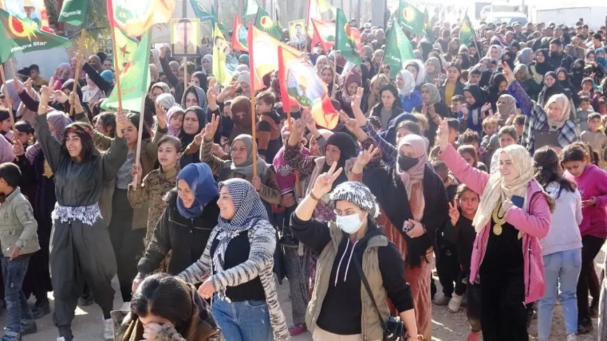 Girê Spi IDPs condemn  massacres committed by Turkish occupation in Sarin and Zarghan