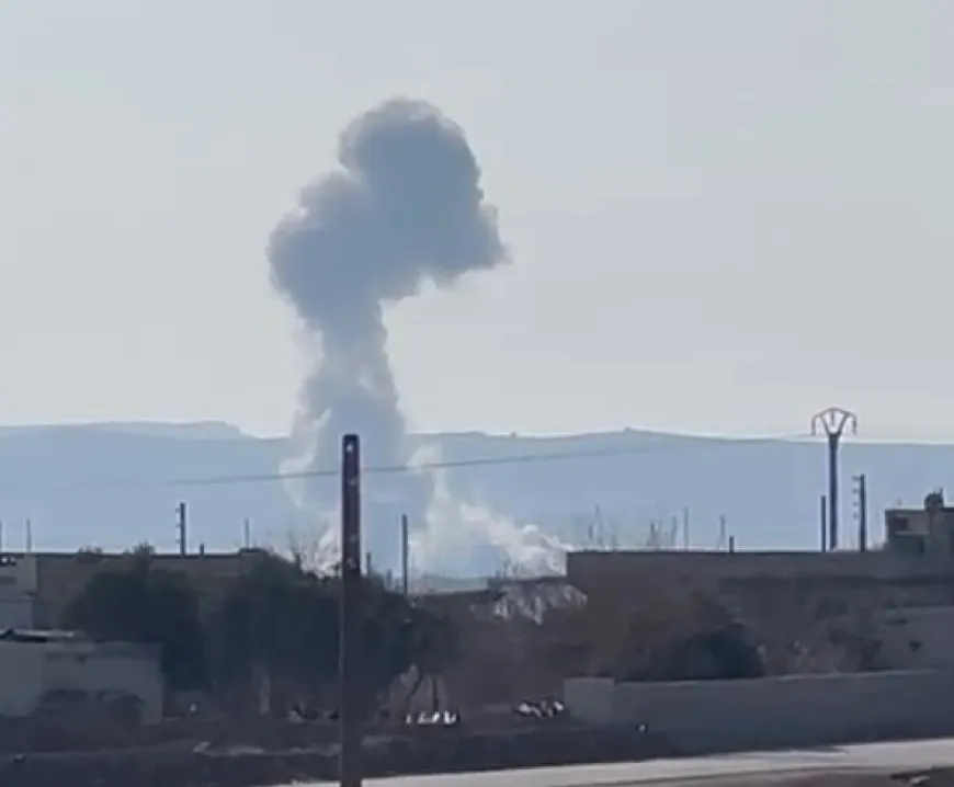 Turkish occupation warplanes bombard southern countryside of Kobani