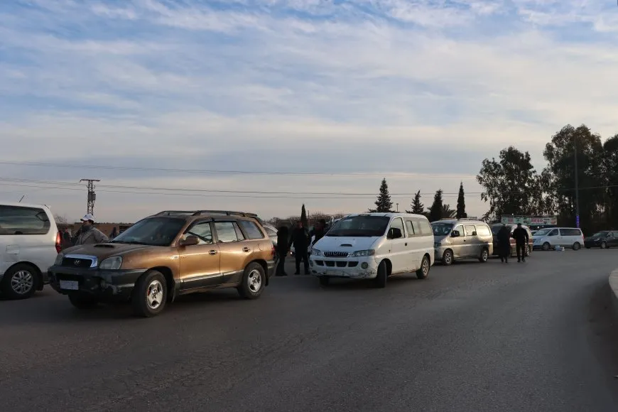 Second convoy from cities of Jazera Canton heads to Tishrin Dam