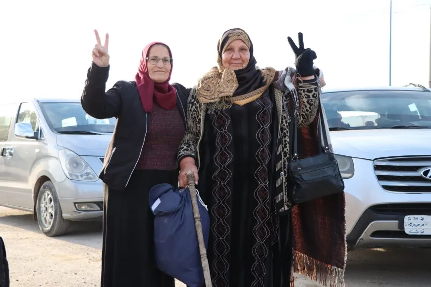 Second convoy from cities of Jazera Canton heads to Tishrin Dam
