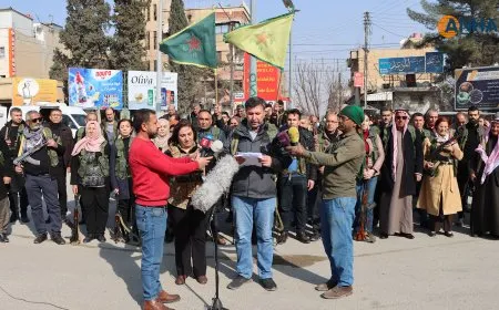Components, forces, parties, and Autonomous Administration in Jazera Canton join SDF