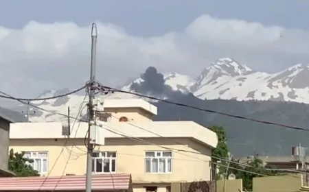 Turkish occupation warplanes bomb Qandil Mountains, S. Kurdistan