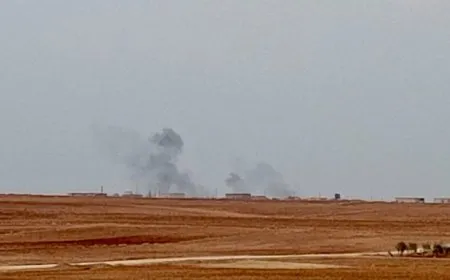 Turkish occupation bombs Ain Issa, countryside of Girê Spî