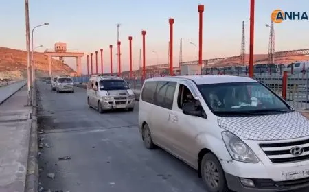 New convoy of Jazira civilians arrives at Tishrin Dam