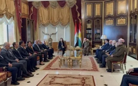 End of Imrali delegation meeting with Masoud Barzani