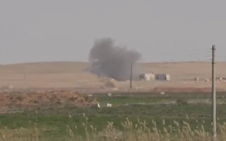 Turkish occupation warplanes bombard Kobani countryside