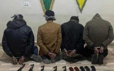 YPJ arrest 4 armed men planning attacks