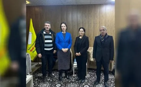 British Special Envoy to Syria meets with Foreign Relations Department