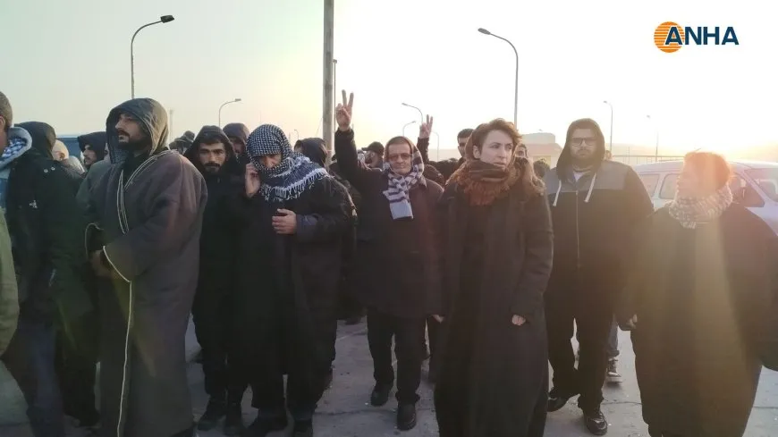 Protesters demand end of attacks on Tishreen Dam
