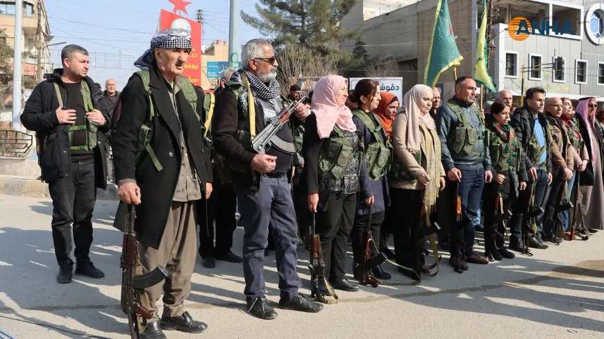 Components, forces, parties, and Autonomous Administration in Jazera Canton join SDF