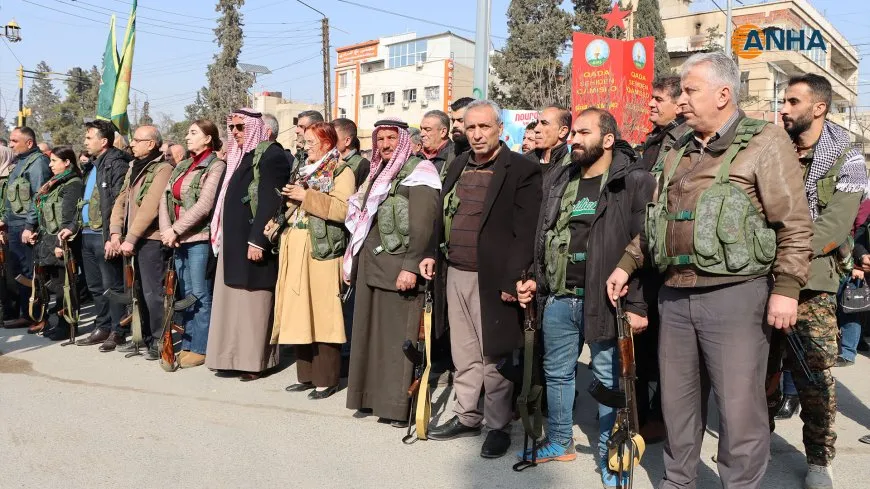 Components, forces, parties, and Autonomous Administration in Jazera Canton join SDF