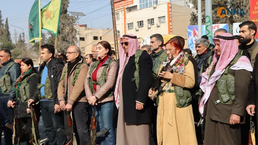 Components, forces, parties, and Autonomous Administration in Jazera Canton join SDF